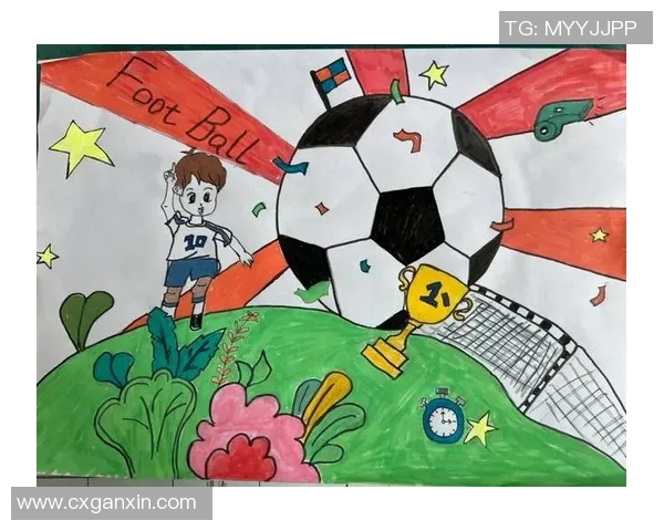 足球运动员卡通形象大赏展现足球魅力与青春活力的创意艺术作品